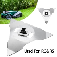 Trawnik robota ostrze ze stali nierdzewnej trawnik Mover wymiana ostrza tnące do Robomow RS RC automatyczna ruchoma Robot maszyna części 2